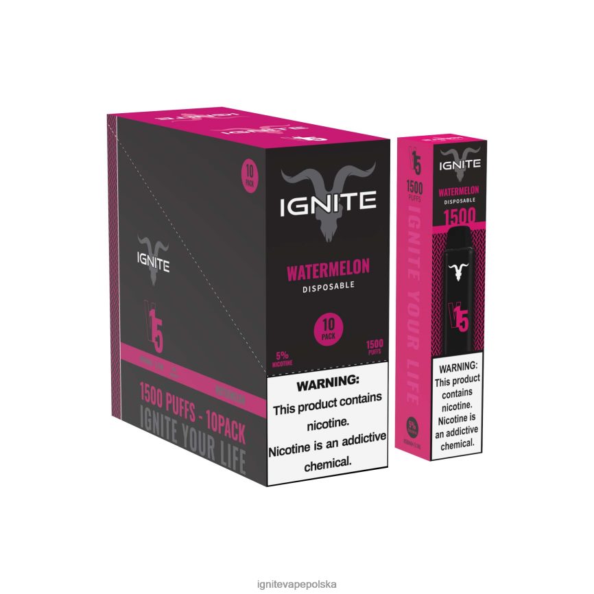 Ignite E Papieros Cena | IGNITE V15 vape pen 10 szt lód jagodowy 0648NZ97